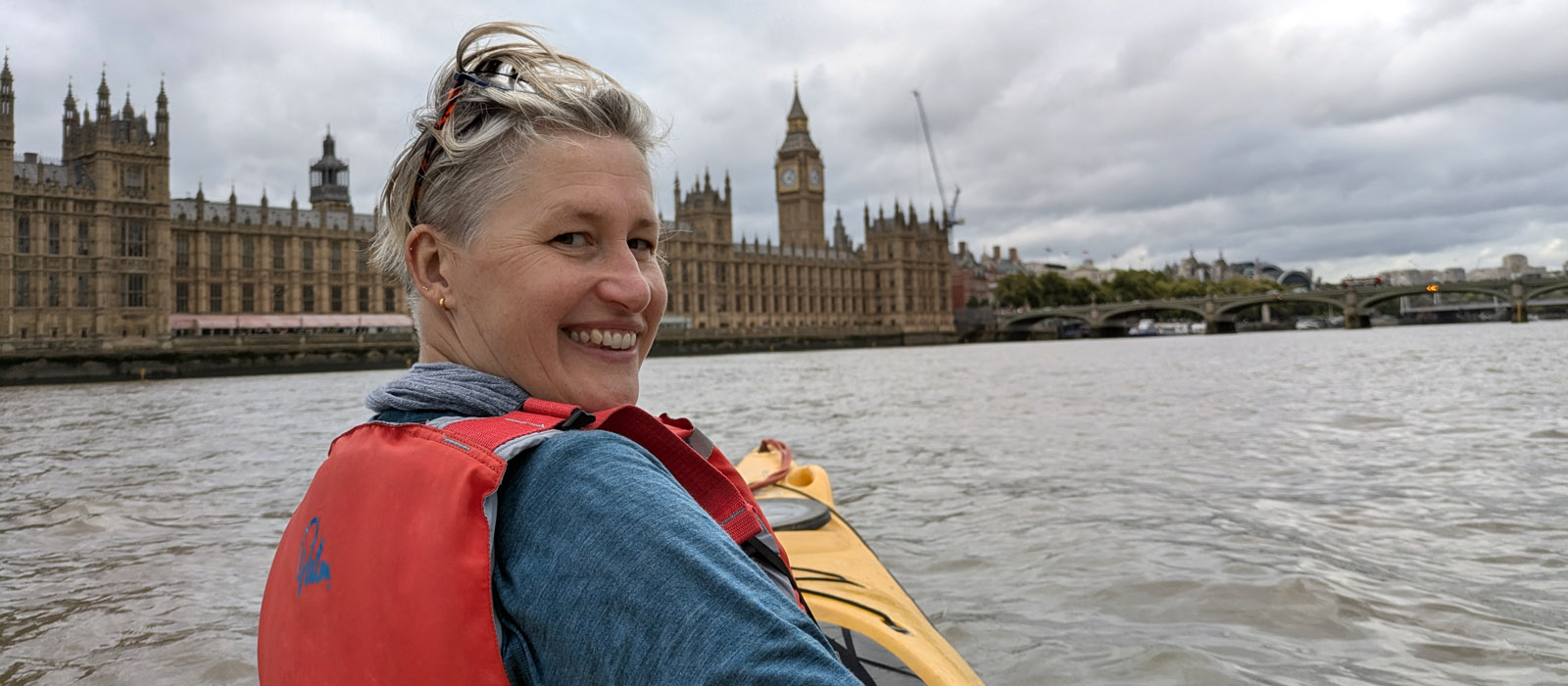 kayaking with the lonodn kayak company